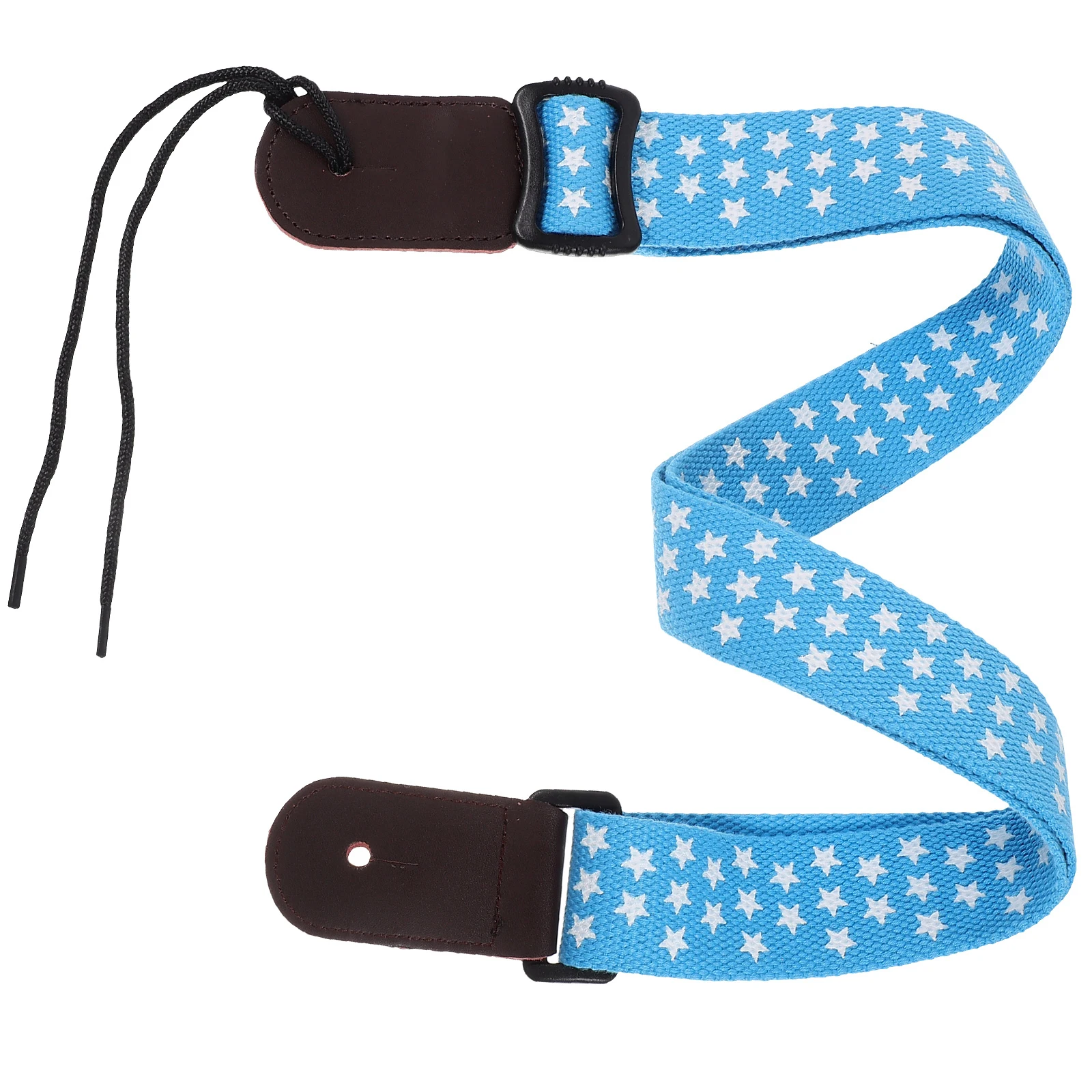 

Ukulele Strap Sturdy Cotton Bass Shoulder Comfortable Adjustable Head Guitar Pure Solid