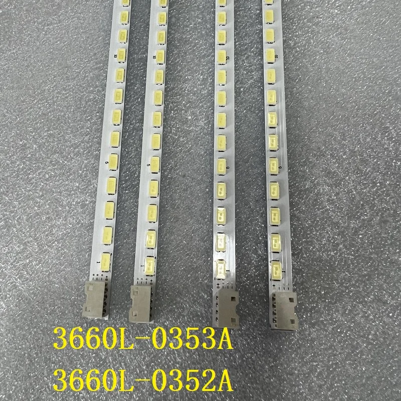 LED backlight Strips 57LED For TV 42lv5380 42LE4600 42LE5300 42LE5500 42LV5380 3660L-0353A 0352A TV 42 V5 Eege A B type