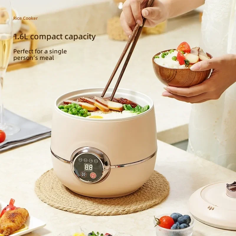 for 110V US Canada Taiwan China Mini Rice Cooker Small Smart Multifunctional for 1-2 People