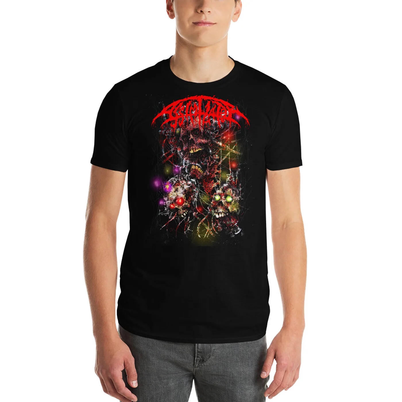 ASSIMILATOR Expelled Into Suffering TShirt NEW! Suffocation Morbid Angel Metal