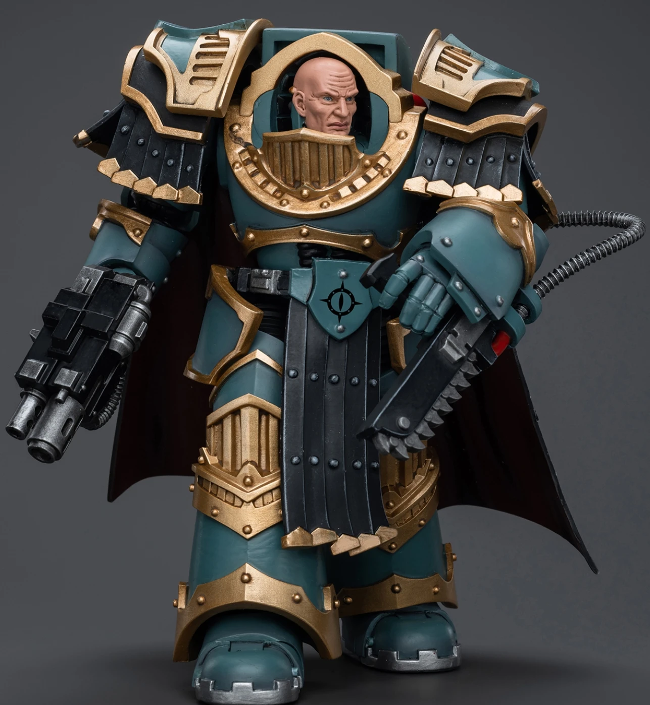 HiPlay JoyToy Warhammer Sons of Horus Legion Praetor in Cataphractii Terminator Armor 1:18 actiefiguren