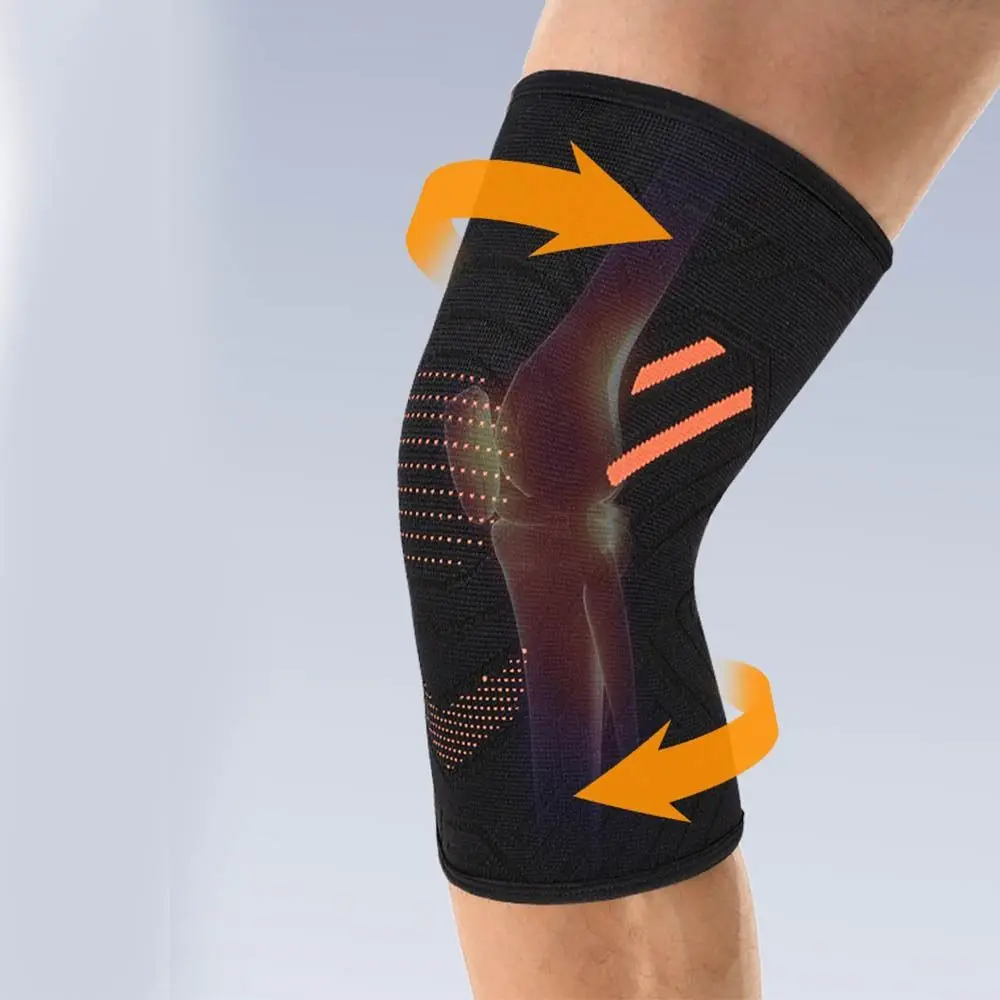 Knee Joint Protection Knee Brace Belt Breathable No-Slip Knee Support Elastic Nylon Protective Gear Knee Sleeves Fitness
