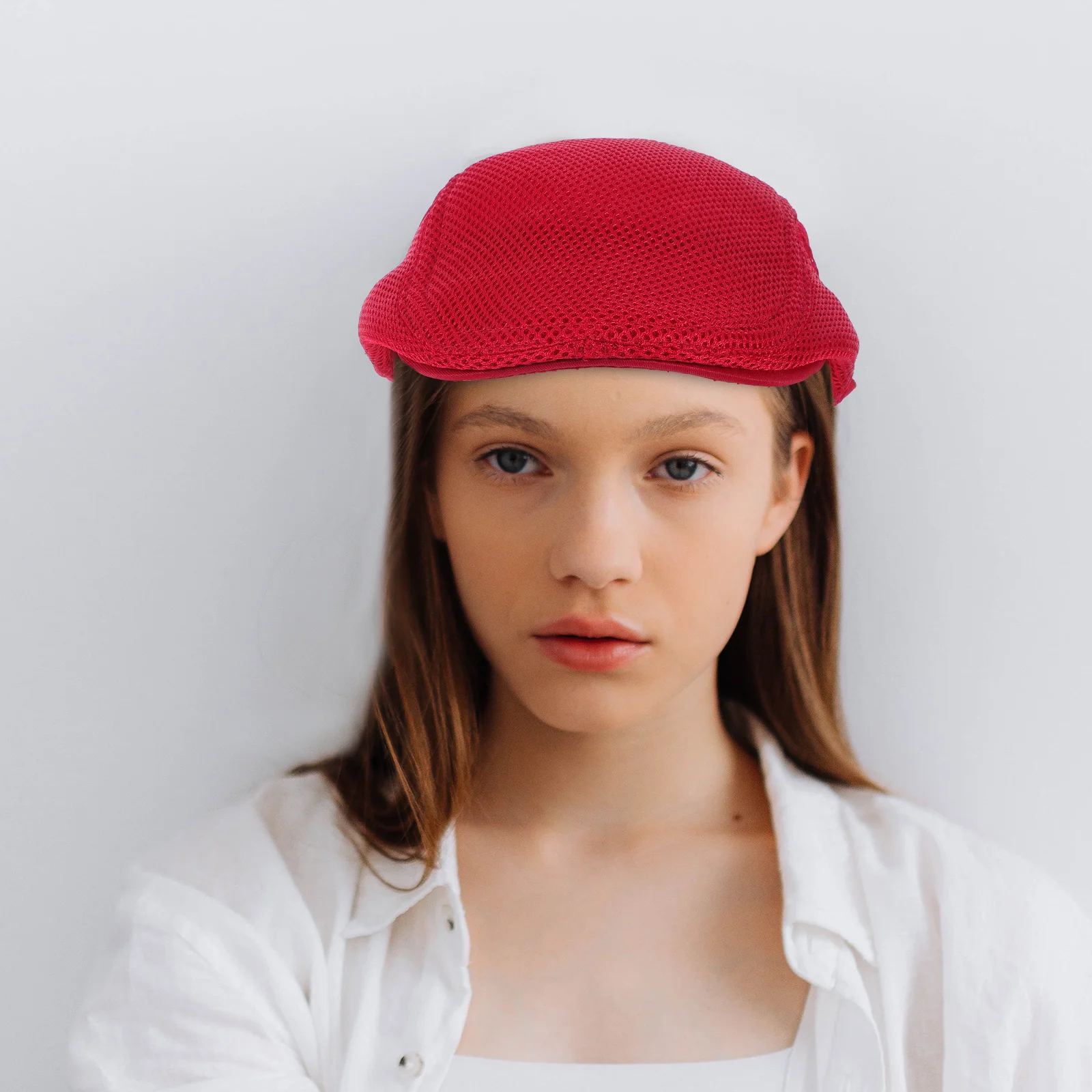 

Breathable Mesh Adjustable Chef Hat Lightweight Cooking Cap for Men Women Kitchen Food Service Reusable Washable Headwear