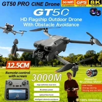 Nuevo Dron GT50 Original 8K WIFI GPS profesional HD fotografía aérea Control remoto avión HD cámara Dual Quadcopter juguete UAV