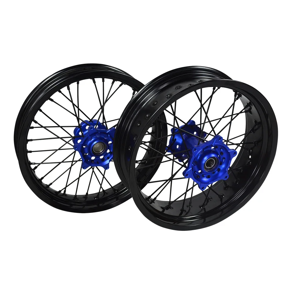 Factory Supply 17 Inch Motorcycle Complete Supermotard Rims for YAMA HA Yz/yzf 250/450 2022