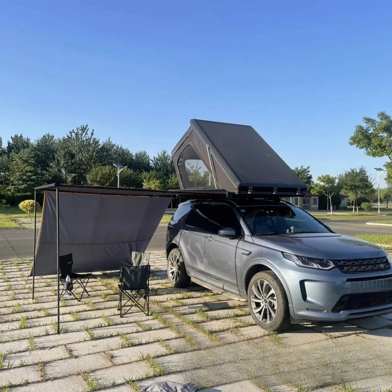 Hot Selling QT LLT- Aluminum Honeycomb Four-Season Double Layer Fully Automatic Waterproof Car Roof Tent High Quality