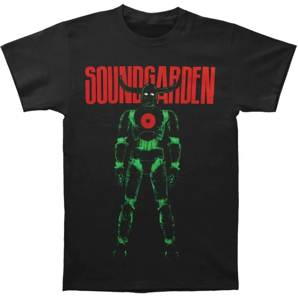 

American Retro Oversized High Street Pure Cotton Short-sleeved T-shirts for Men and Women, 1989 Soundgarden Punk Band