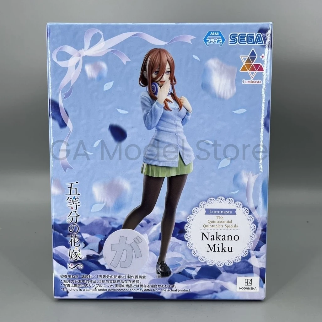 In Stock Sega Original Luminasta Anime Tee Quintessentia Quints Huisdieren Nakano Itsuki Yotsuba Miku Nino Ichika Ac Bodemtemperatuur Figuur Model
