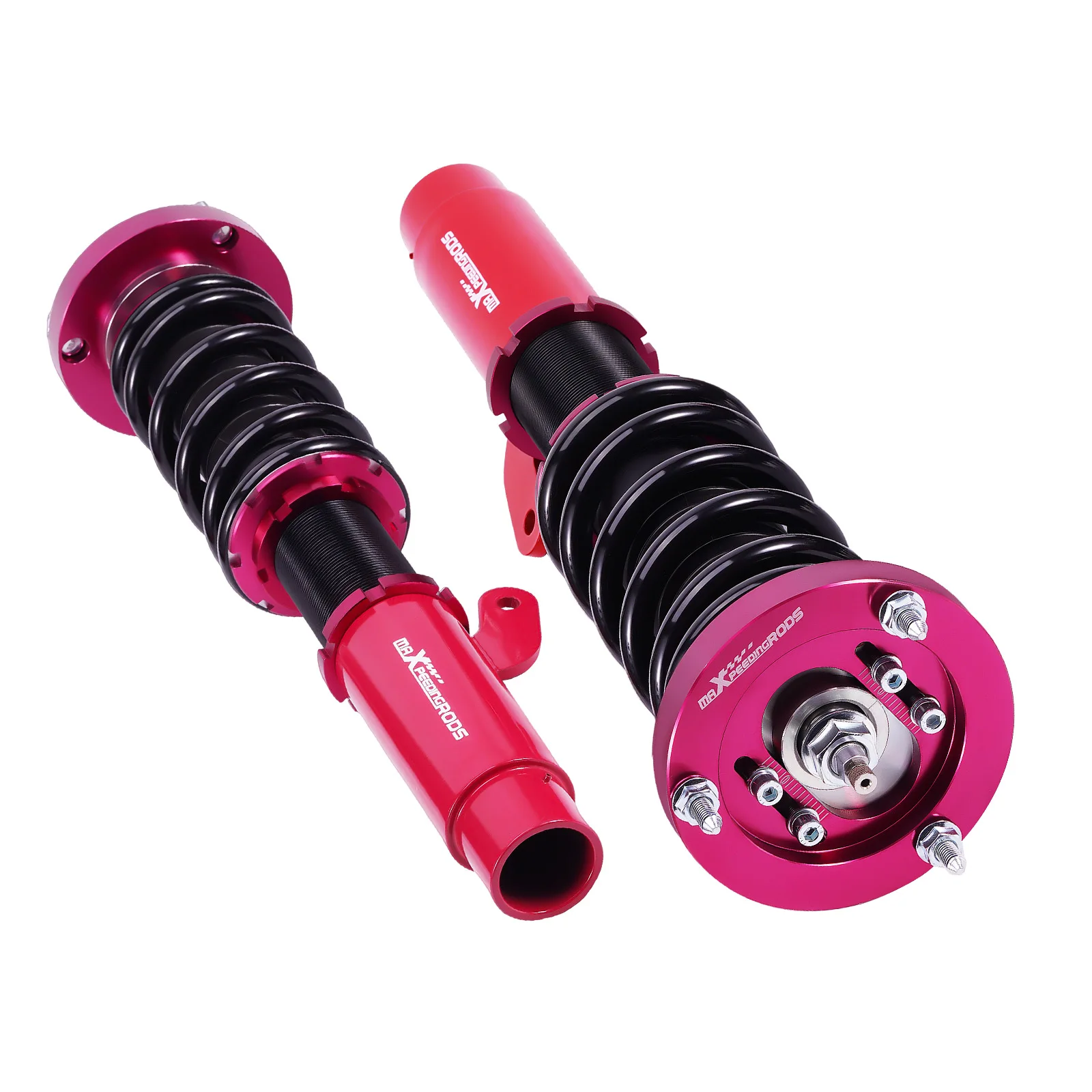 Damper Adjustable Suspensions Lowering Coilovers Kit for BMW E46 3-Series 98-06	 Coilovers Shock Absorbers Springs Suspension