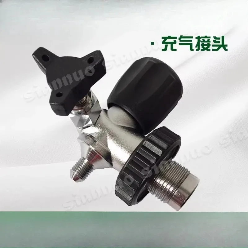 Inflator pump inflation handle valve switch universal interface G5/8 inflation valve