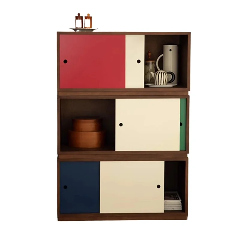 رف مدمج خزائن غرفة المعيشة ديكور تخزين Librero الشمال خزائن غرفة المعيشة الخشب كسول خدمة Vitrina أثاث فريد من نوعه