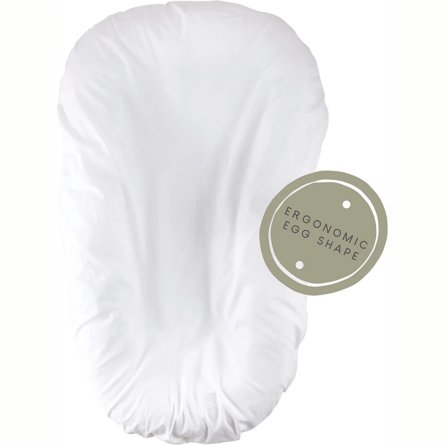 Nid de bébé en coton biologique super doux pour nouveau-né, poignées confortables, détachable, super doux