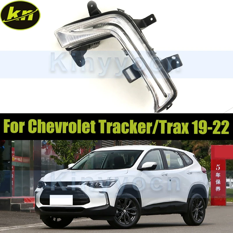 

Front Bumper Fog Lamp Light DRL For Chevrolet Tracker/Trax 2019 2020 2021 2022 Front Driving Lamp Signal Light
