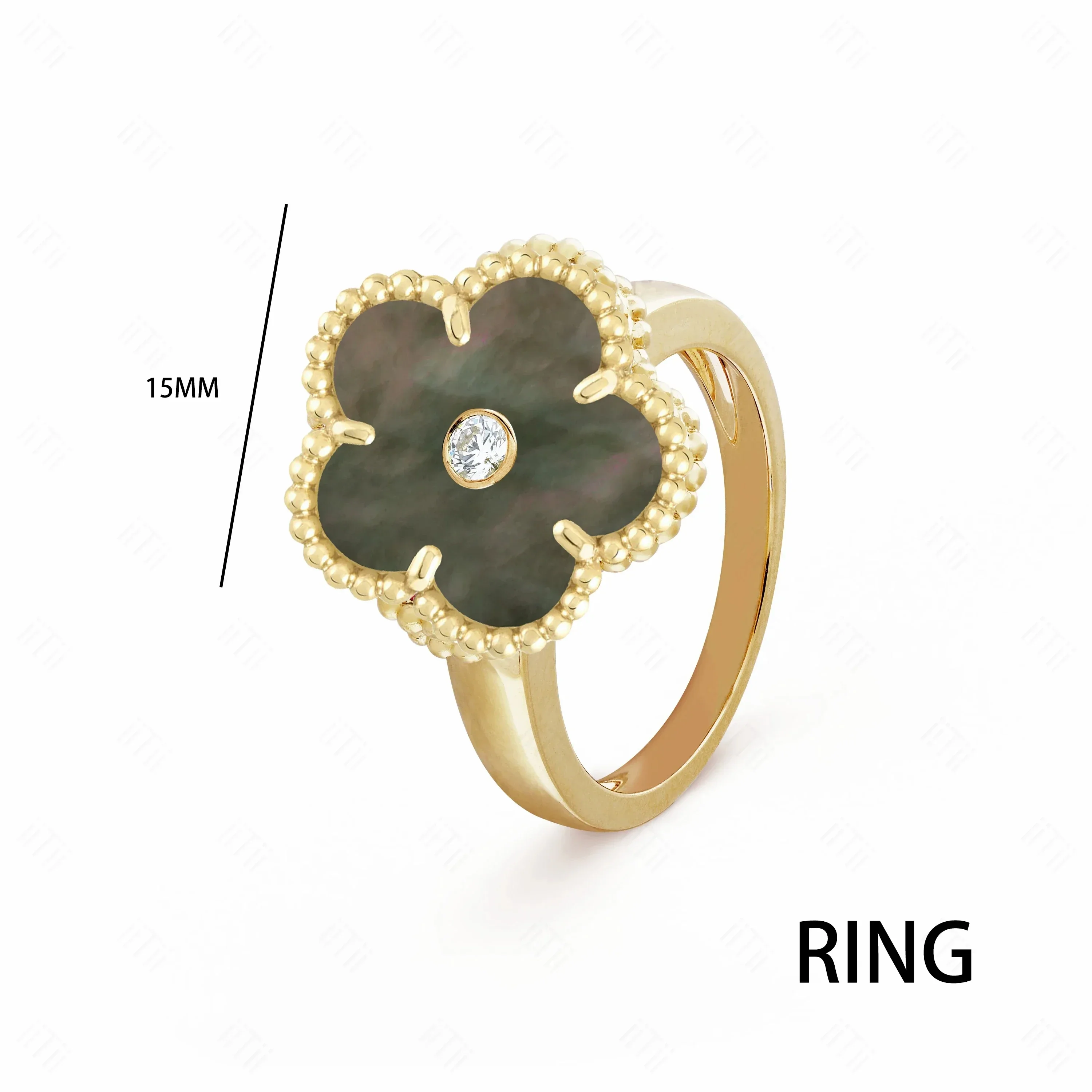 

S925 Silver Lady Ring Original Luxury Brand Valentine's Day Birthday Gift