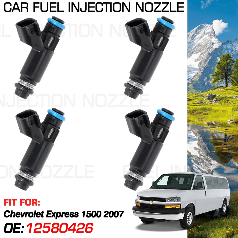 Auto for Chevrolet Express 1500 V8 2007 Accessories Car Fuel Injectors Nozzle Injection 12580426 25326903 13501011-103 88894361