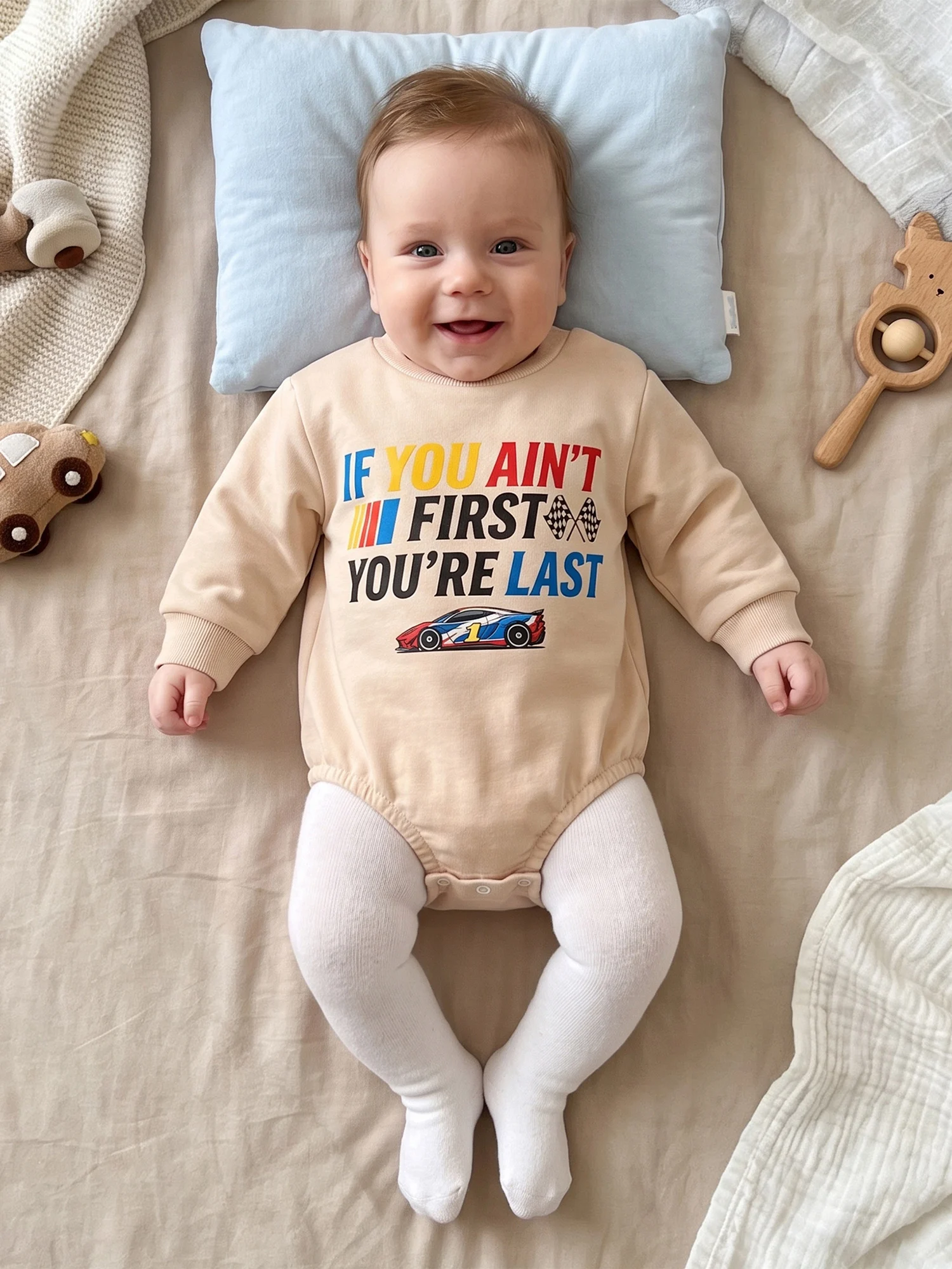 Rompers Letter Print Print Auto Birthday Birthday Clothes Baby Boy Sweatshirt Print 1 St Birthday Latest