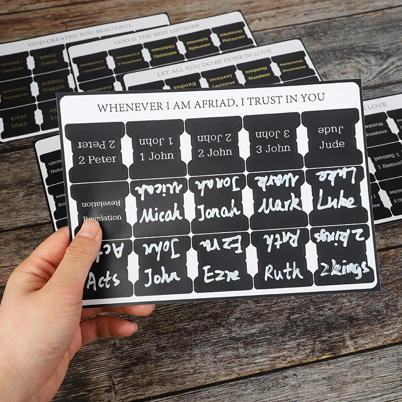 

Bible Tabs,75 Tabs,Colorful,Laminated Bible Tabs For Women And Men, Bible Tabs For Study Bible,Bible Index Tabs,Bible Book Tabs