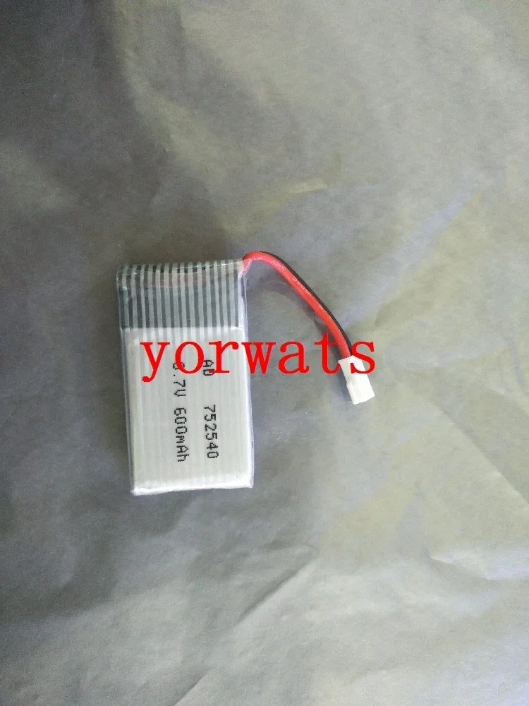 Laris baru sel Li-ion isi ulang 3.7V baterai lithium polimer airmode tingkat tinggi 752540 600mah-dengan penjualan langsung steker
