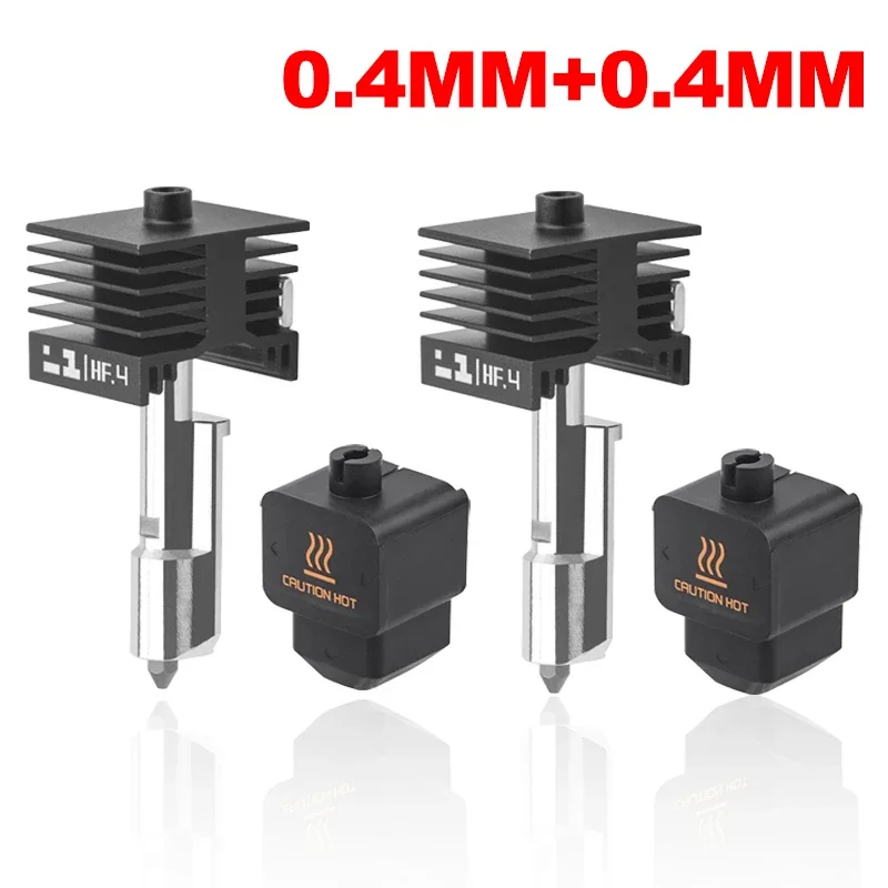 Upgrade High Flow Hotend Kit voor Bambu Lab H2D 0.4/0.6/0.8mm Nozzle H2D High Flow Hot End voor Bambu Lab H2S voor 3D-printer onderdelen