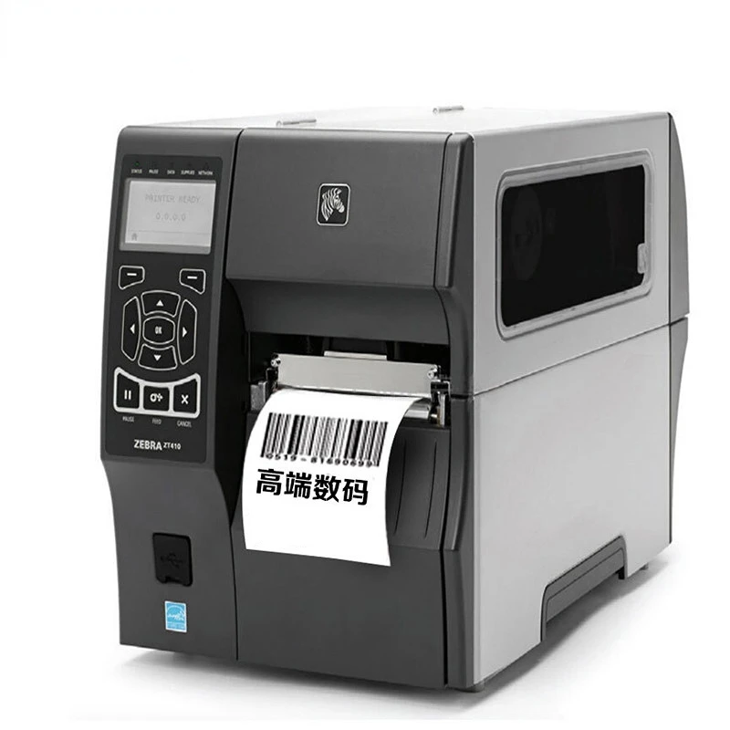 

Zebra ZT410 300dpi advanced Industrial direct thermal transfer barcode label Printer