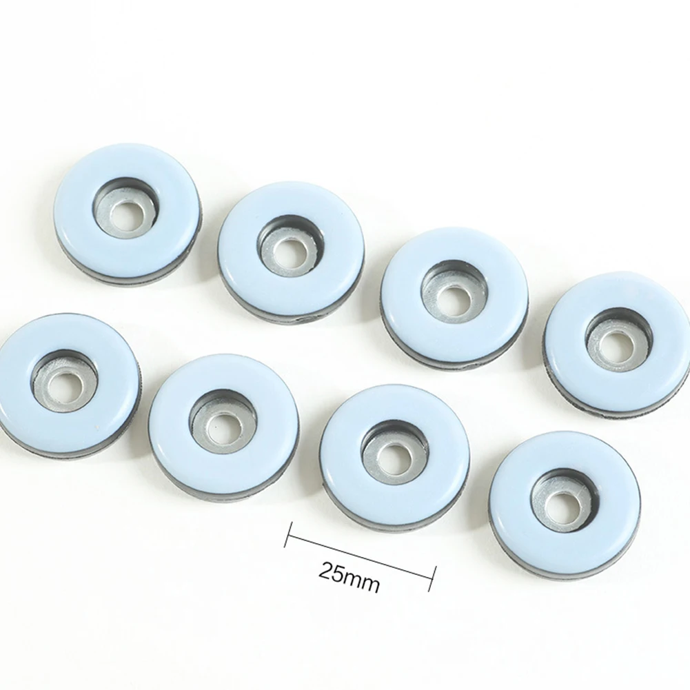 20 PCS Screw Furniture Slides PTFE Blue Furniture Slides Heavy Duty Moving Slides For Sofa Bed Table Furniture