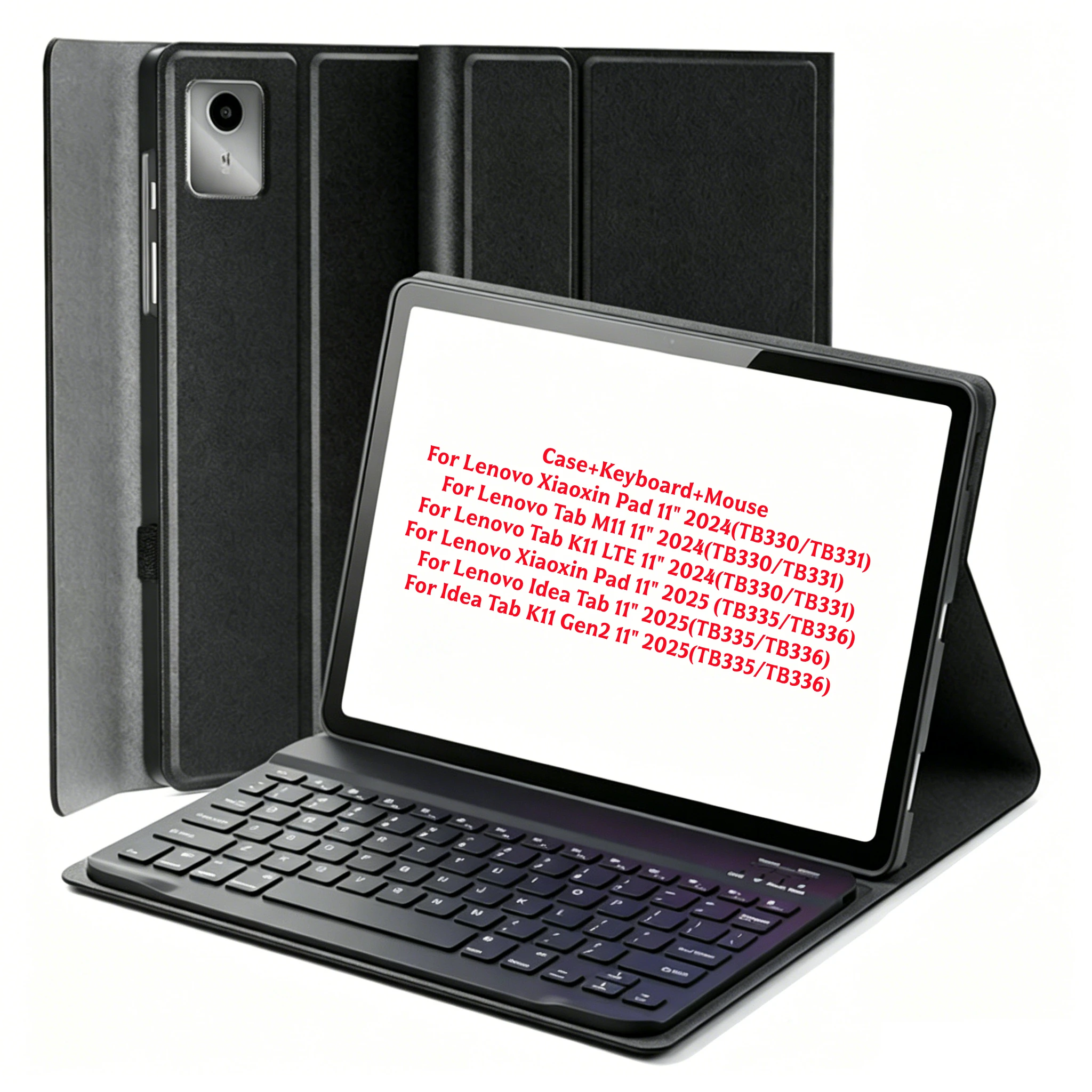 

Spanish Russian Korean Layout Keyboard Mouse Magnetic Case for Xiaoxin Pad 11" 2024/2025 for Lenovo Idea Tab 11 inch Stand Cover