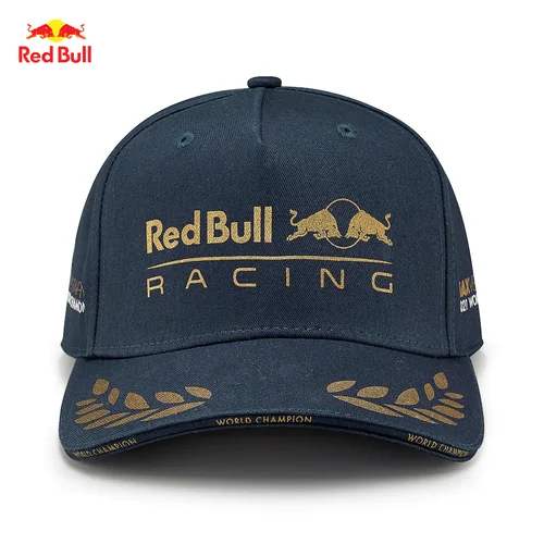 Imagen 2 del producto 2025 Red Bull Racing nueva gorra de moda con letras bordadas gorra de béisbol Casual al aire libre sombrero de protección solar