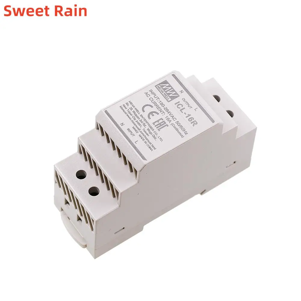 Original Mean Well ICL-16R meanwell DIN Rail 16A AC ICL 16 Inrush Current Limiter to reduce the high starting current