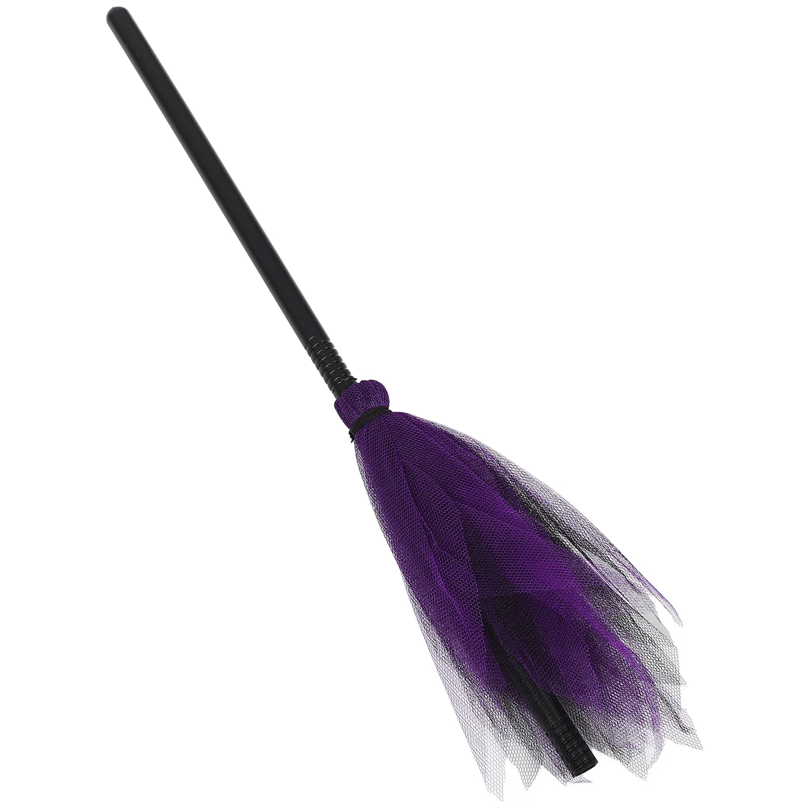 Halloween Decorations Broom Cosplay Party Favor Lace Witches Men and Women Accessories for