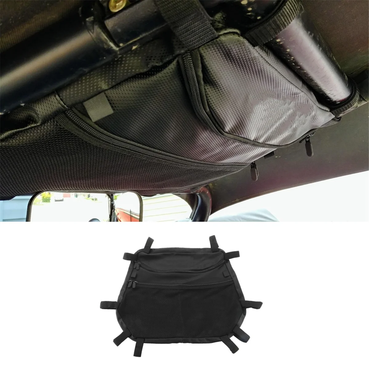 Heavy Duty Overhead Storage Bag for RZR 800 2008-2014 RZR S 800 2009-2014 Accessories