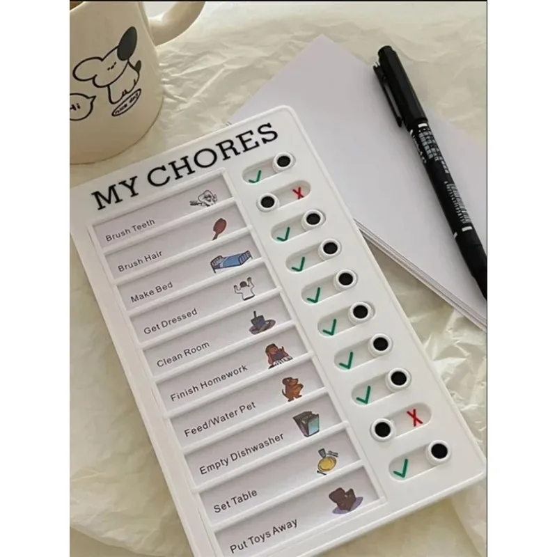 10 Blank Sheets of Paper To Do List Board Memo List Board for Adults and Children for Planning Reminders