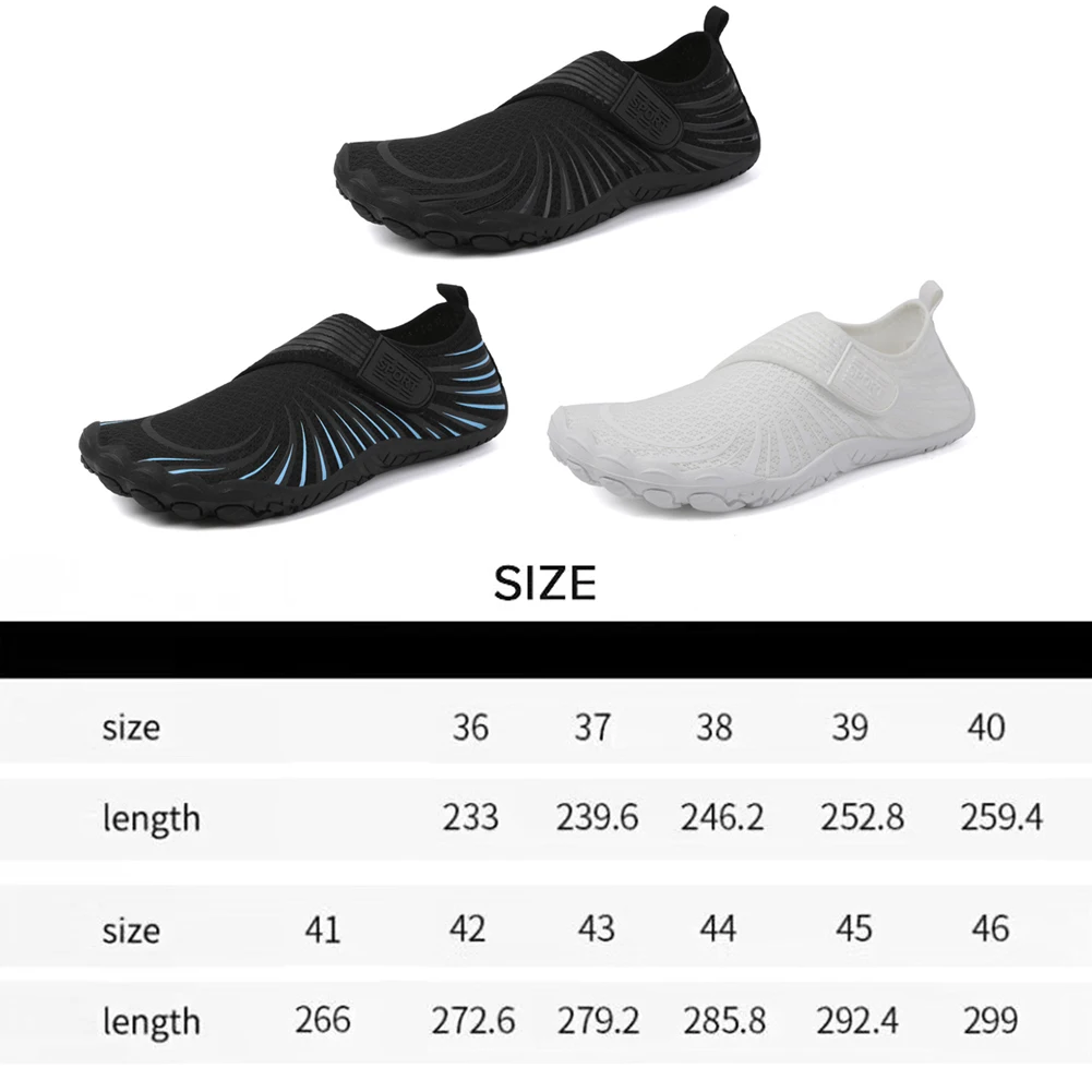 Diving Sneaker Water Shoes Men Women Wading Sneakers Non-slip Barefoot Shoes Beach Aqua Shoes Quick Dry Water Sports Sneaker