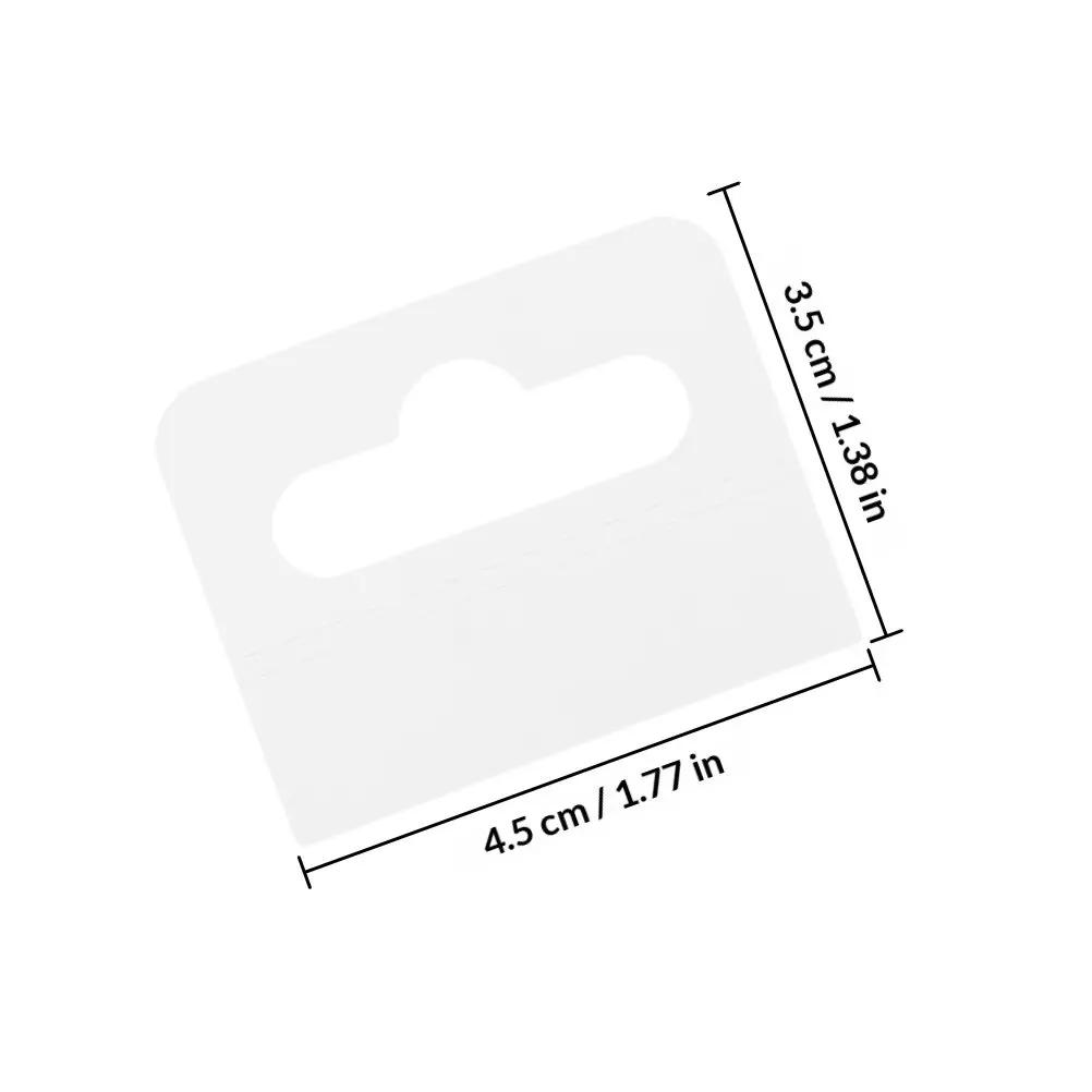 150Pcs Hanging Hooks Clear PVC Self Adhesive Heavy Duty Store Retail Display Sticky Tabs Heavy Duty Sticky Tabs