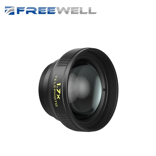 Imagen 1 del producto Freewell 1,7x teleobjetivo Compatible con funda de teléfono de montaje de 17mm accesorios de lentes de fotografía para teléfono inteligente captura de perfección a distancia