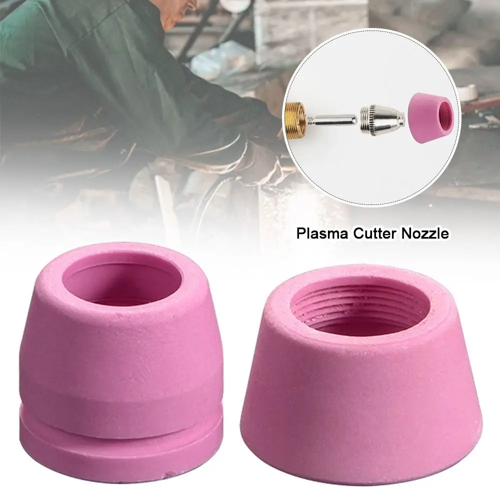 Durable Replacement Plasma Cutter Nozzle Plasma Cutting Welding Torch Ceramic Nozzle Cover AG60 Shield Cups Consumables Kit