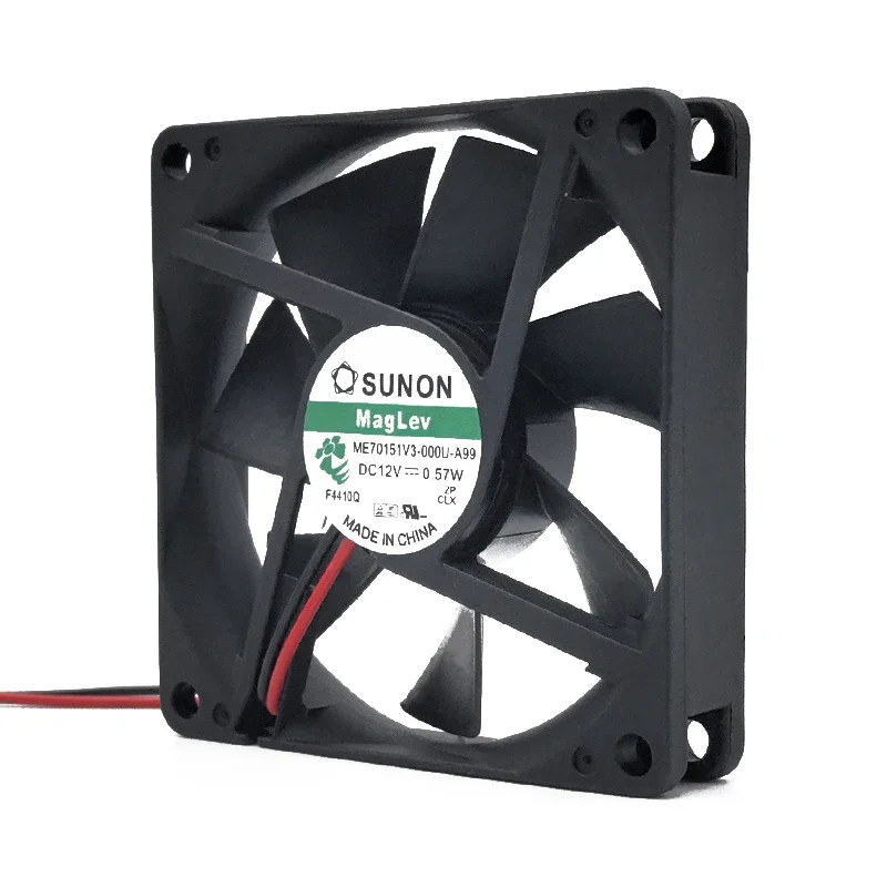 70*70*15MM ME70151V3-000U-A99 SUNON 7015 12V 0.57W Silent Magnetic Suspension Cooling Fan 7CM