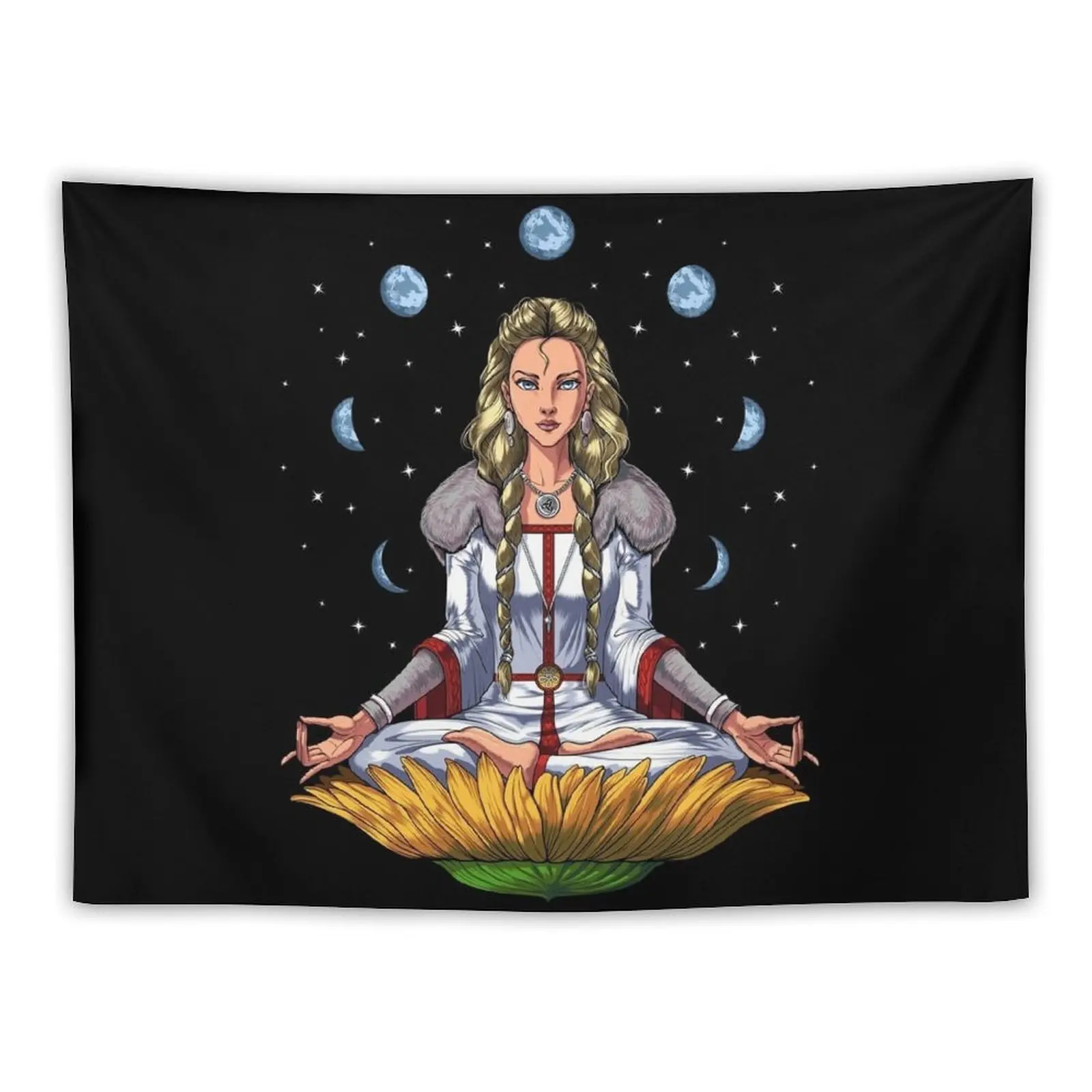 

Norse Goddess Freyja Tapestry Cute Room Decor For Bedroom House Decoration Decoration For Home Tapestry