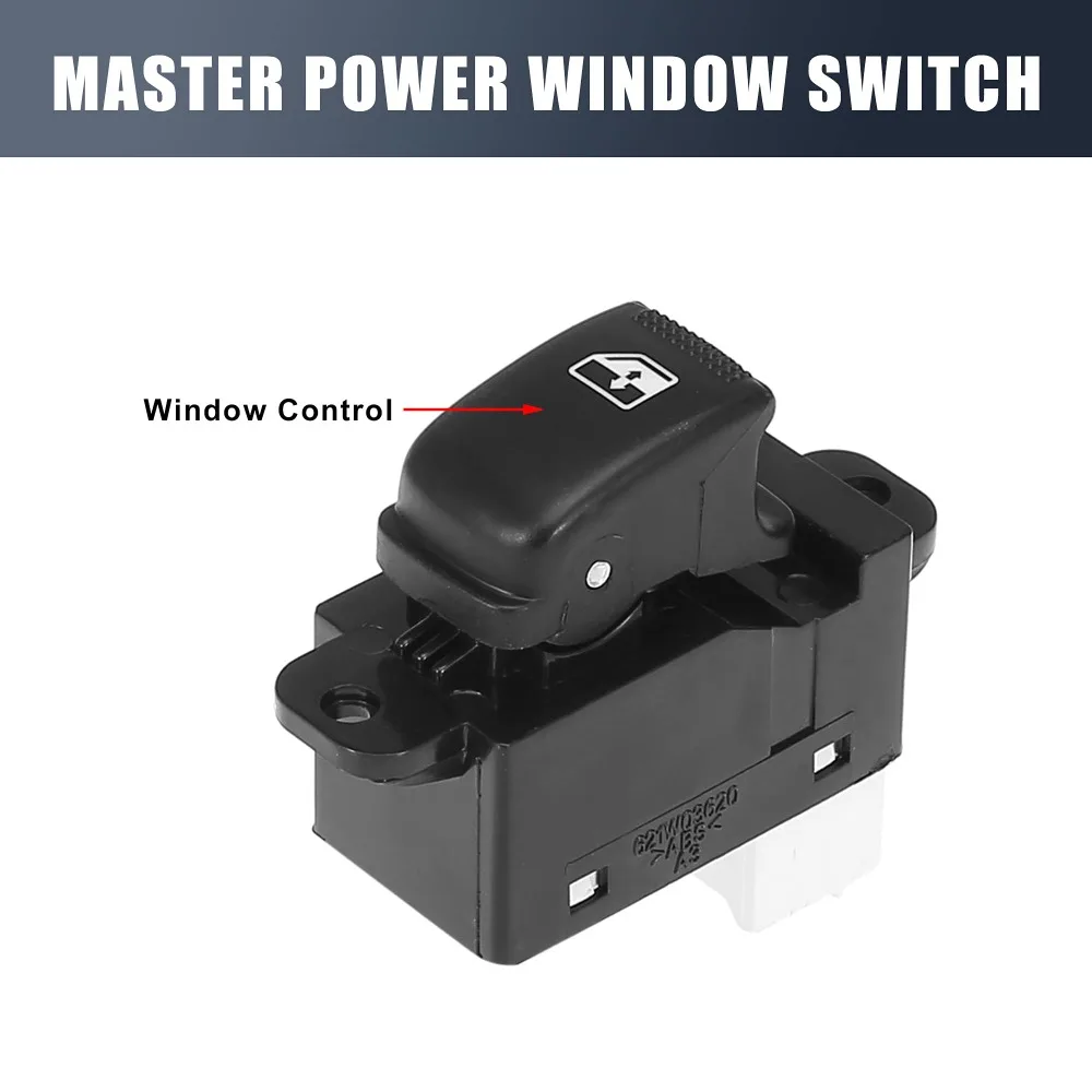 

Кнопка управления стеклоподъемником пассажира для Hyundai Elantra Sonata Kia Optima Rio Sedona Spectra OE: 93580-3D000 935803D000