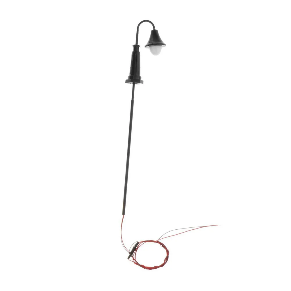 Complete Package of Ten Model Train Street Lights Ideal Lighting Solution for HO For TT Scale Scenery Projects
