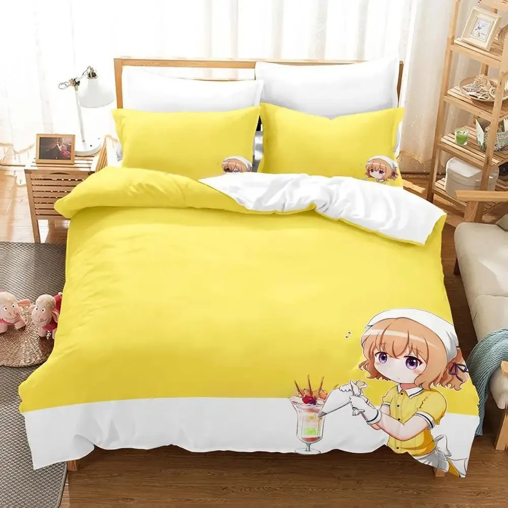 Kawaii Grils Blend S Bedding Set Single Twin Full Queen King Size Bed Set Adult Kid Bedroom Duvet Cover Sets Anime Bed Sheet Set