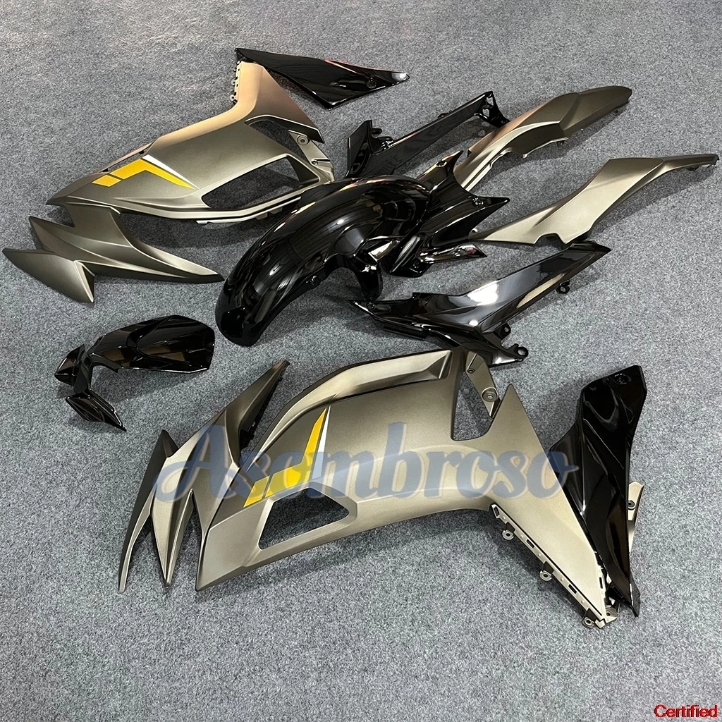 ل NINJA650 2020 2021 2022 2023 الذهب هدية ER-6F 20 21 22 23 جديد ABS هدية مجموعة دراجة نارية البلاستيك مكون Fairings عدة