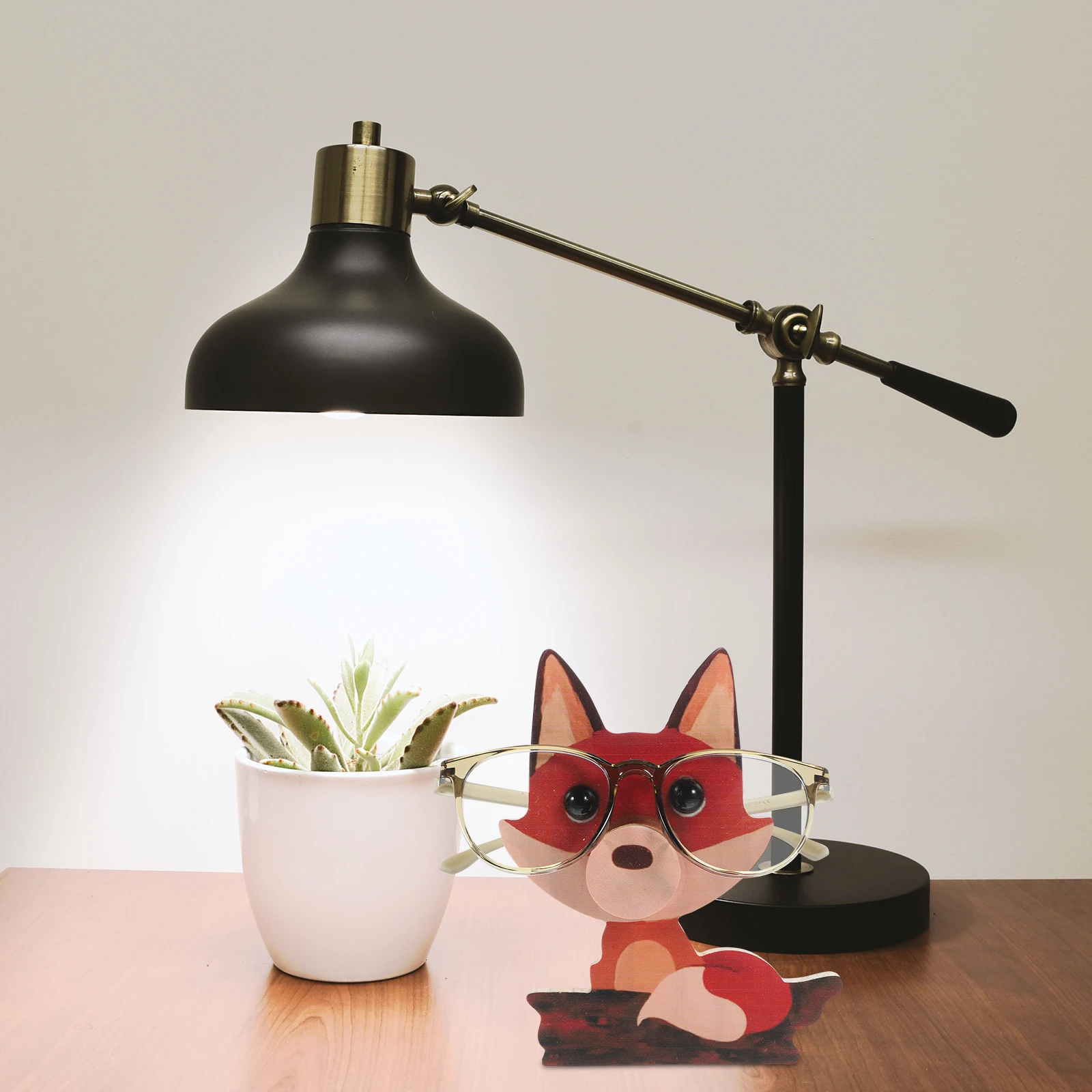 

Glasses Holder Cartoon Eyewear Stand Desktop Organizer Sunglasses Rack Animal Decoration Sunglasses Holder