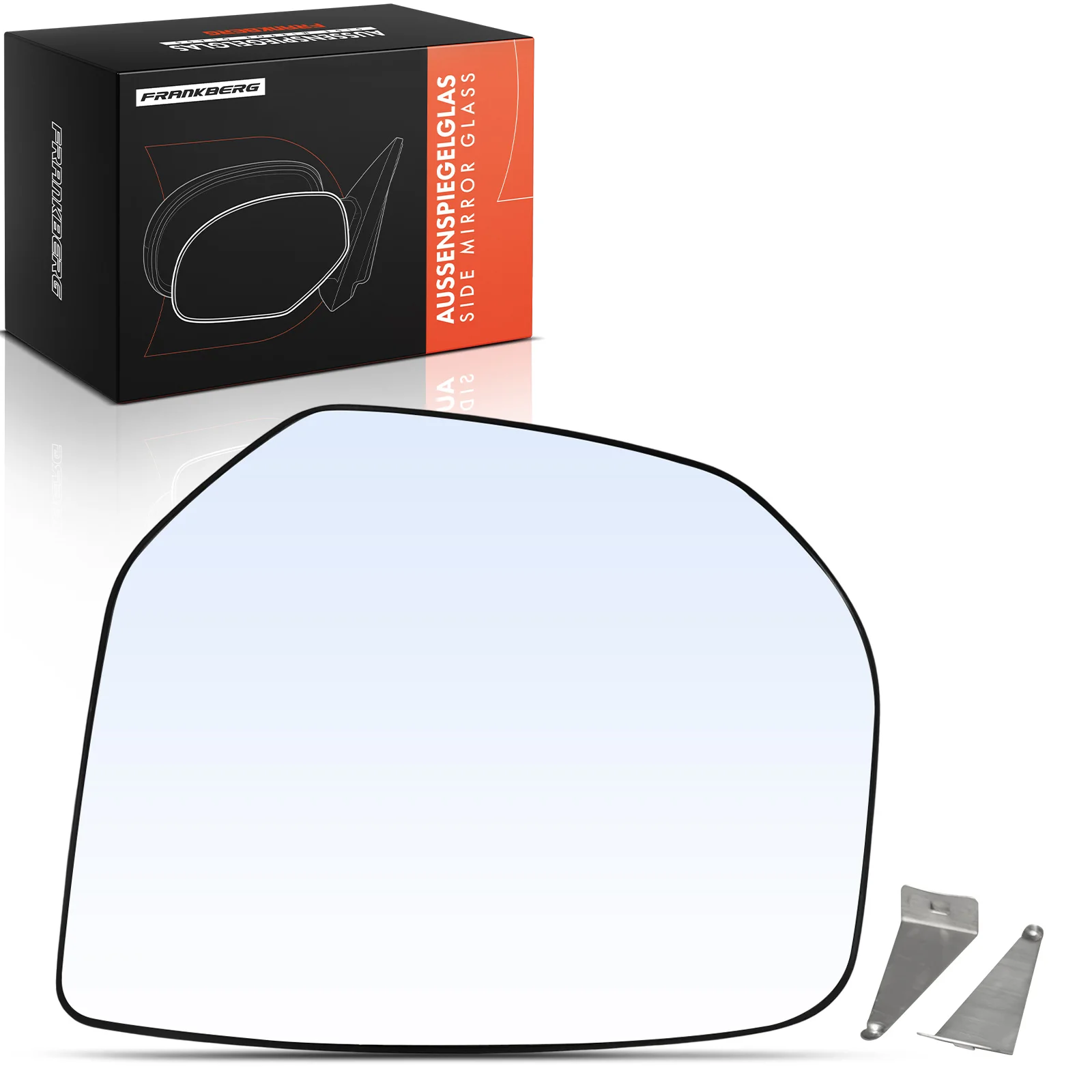 Frankberg 1x Spiegelglas Buitenspiegel Links voor Citroën Berlingo Peugeot Partner Tepee 6401998