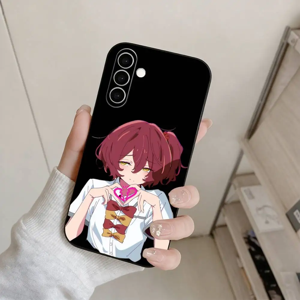 Komari Chika Too Many Losing Heroines Phone Case For Samsung Galaxy A73,A72,A71,A70,A53,A52,A51,Others Soft Black Cover