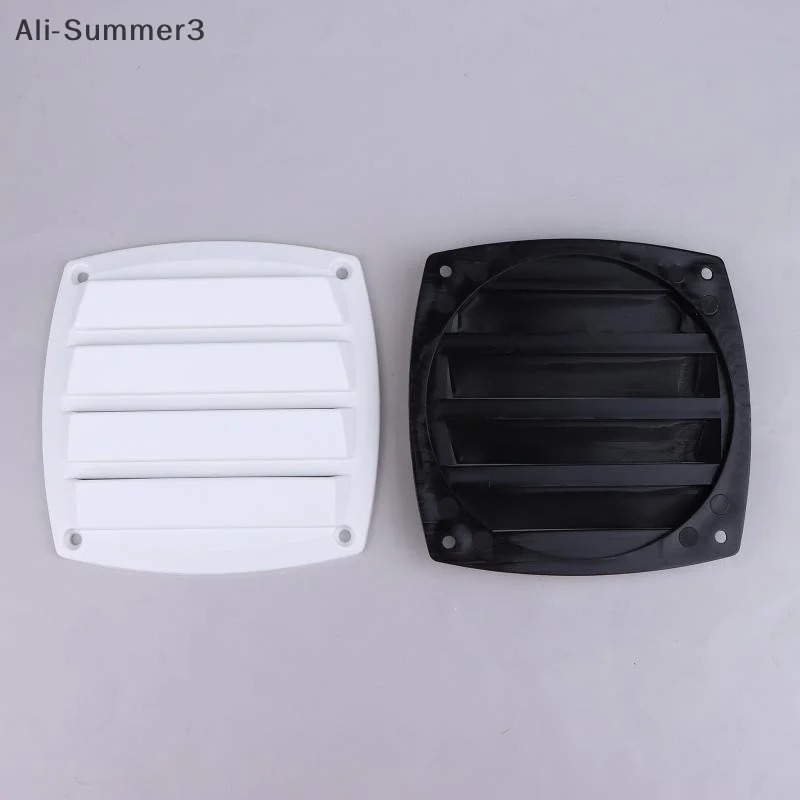 1 قطعة قارب Louvered تنفيس استبدال مربع تنفيس الهواء شواء التهوية غطاء مجاري منفذ تنفيس ل RV البحرية #4