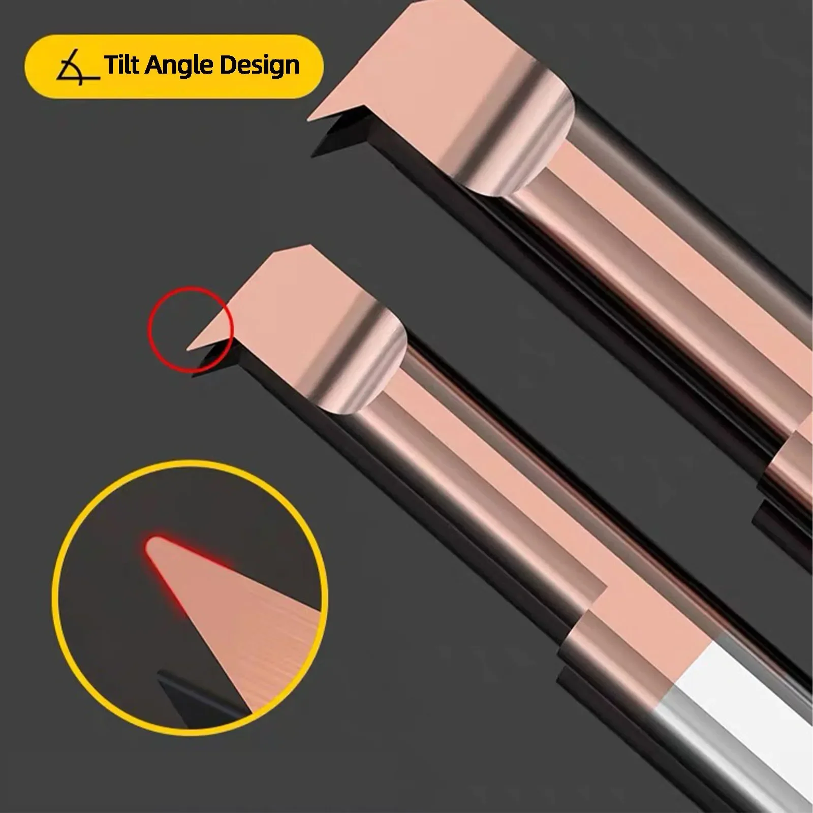 MQR3-8mm Carbide Boring Tool Small Inner Diameter Profiling Turning Inner Hole Micro Metal Tool MTR3 MTR4 MTR5 MTR6 MTR8