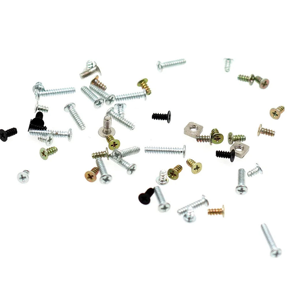 1 Bộ Kim Loại Chủ Ốc Vít Dành Cho Máy Nintendo 3DSXL 3DSLL Phụ Kiện Chất Lượng Cao Thay Thế Bộ Điều Khiển Trò Chơi Nhà Ở Vít chi Tiết Sửa Chữa