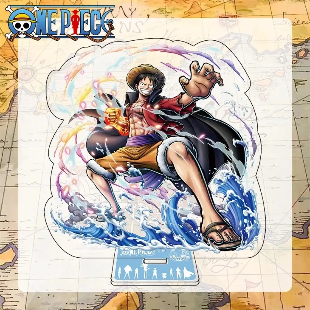 ONE PIECE Monkey D.Luffy Trafalgar Law Anime Game Peripheral Collection Acrylic Standing Card Christmas Present DIY Toys Hobbies