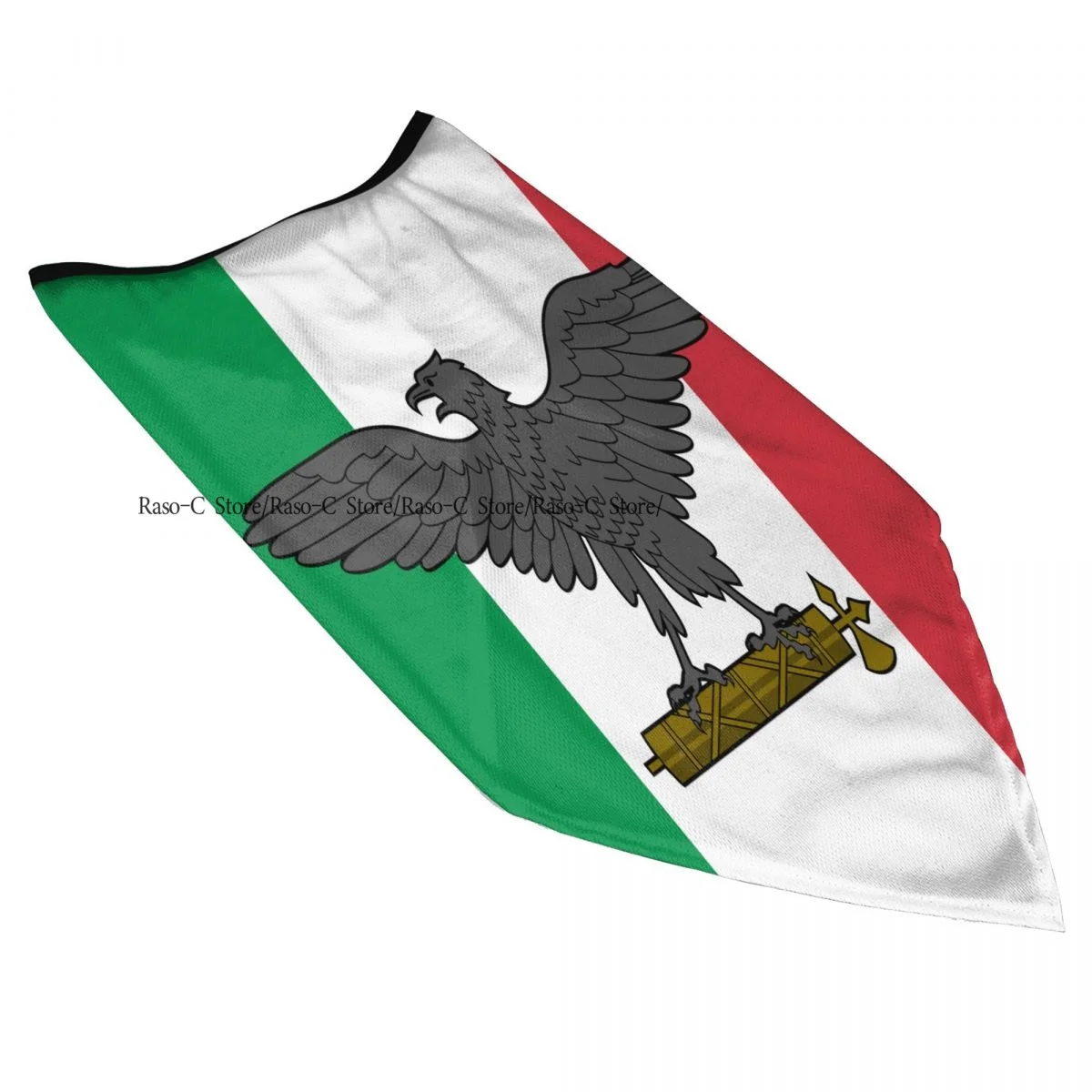 Summer War Flag Of The Italian Social Republic Half Face Mask Windproof Cycling Hiking Mask Sport Scarf Neck Gaiter Bicycle Mask