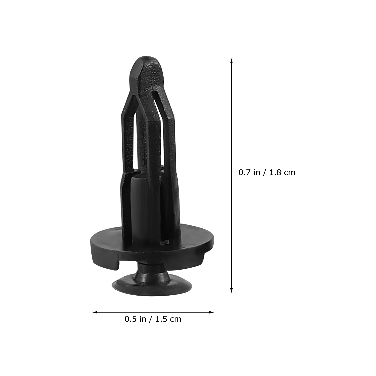 

100Pcs Rivet Clips Trim Body Clip Car Push Pin Bumper Fastener Engine Cover Retainer Reliable Set Trim Body Clip